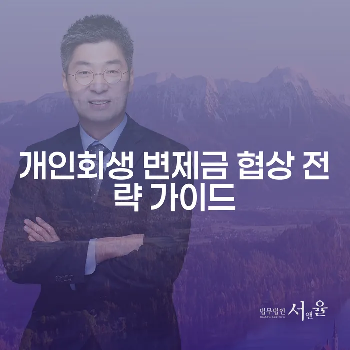 개인회생 변제금 협상 전략 가이드: 어떻게 성공적으로 협상할 수 있을까요?